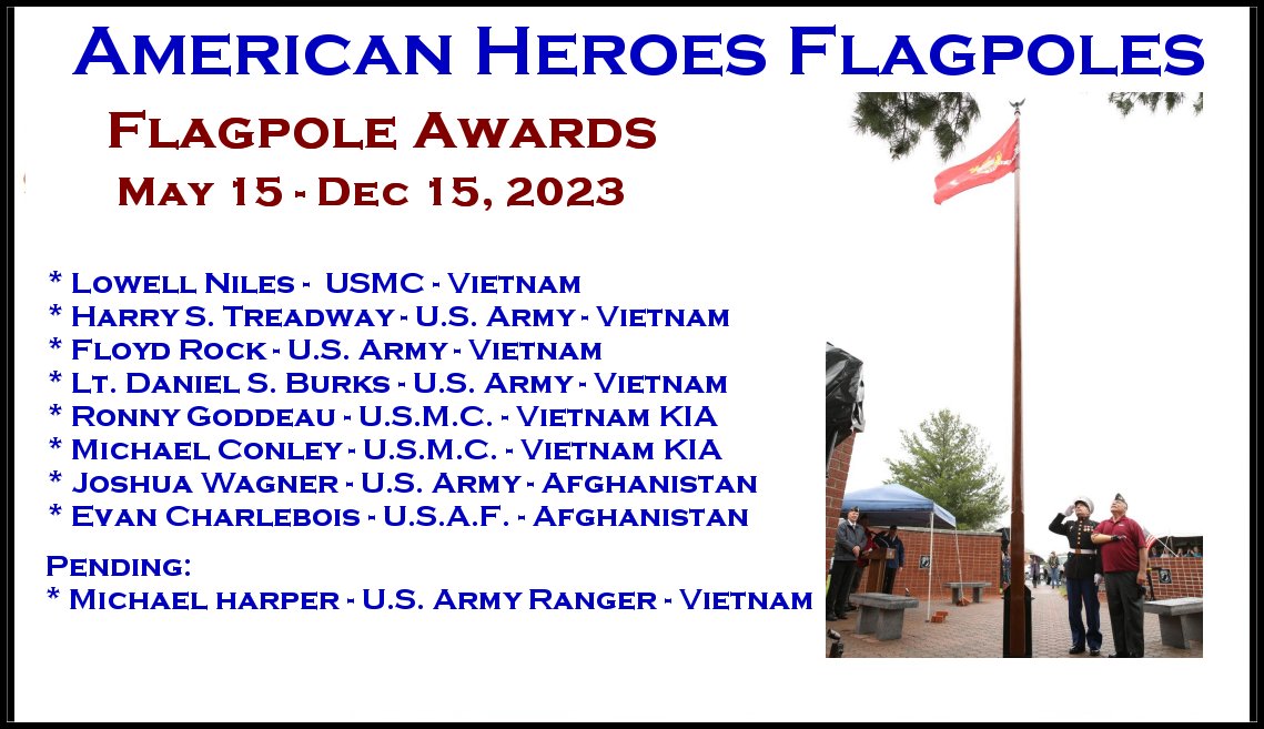 AHF flagpole ceremony video